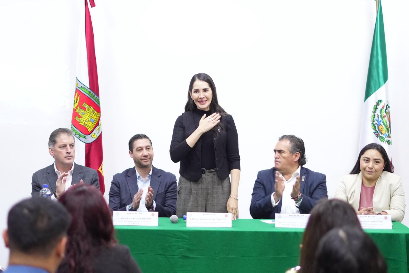 Impulsa diputada Aurora Villeda uso de Inteligencia Artificial en PYMES a través de foro empresarial